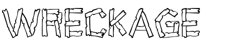 Wreckage Regular.ttf