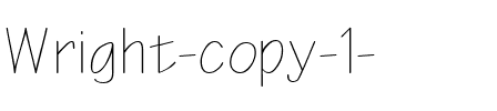 Wright Regular.ttf