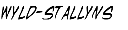 Wyld Stallyns Regular.ttf