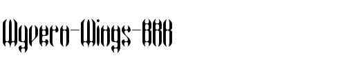 Wyvern Wings BRK Normal.ttf