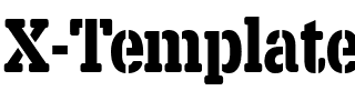 X.Template Regular.ttf