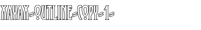 XAyax Outline Regular.ttf