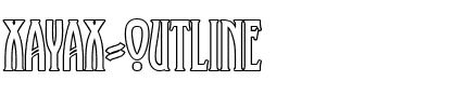 XAyax Outline Regular.ttf