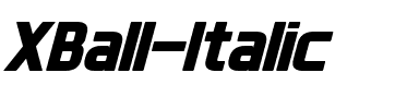 XBall Italic.ttf