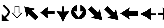 XIngyArrowsBetween Regular.ttf