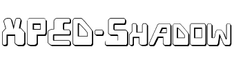 XPED Shadow Regular.ttf