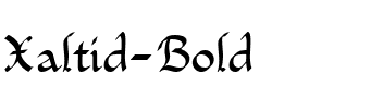 Xaltid Bold.ttf