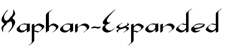 Xaphan Expanded Expanded.ttf