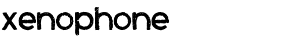 Xenophone Regular.ttf