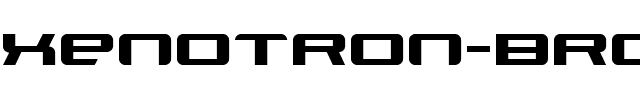 Xenotron Broadstroke Normal.ttf