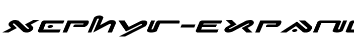Xephyr Expanded Italic Expanded Italic.ttf