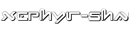 Xephyr Shadow Shadow.ttf