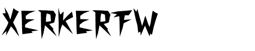 XerkerFW Regular.ttf