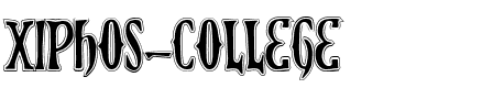 Xiphos College College.ttf