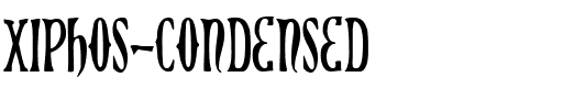 Xiphos Condensed Condensed.ttf