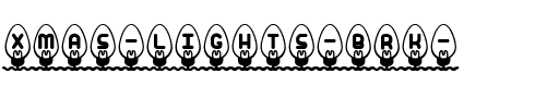 Xmas Lights (BRK) Regular.ttf