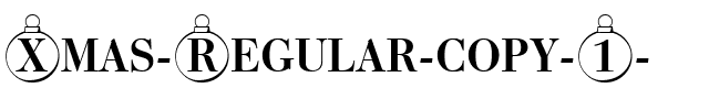 Xmas Regular.ttf