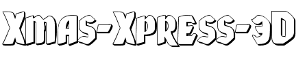 Xmas Xpress 3D Regular.ttf