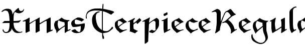 XmasTerpieceRegular XmasTerpieceRegular.ttf
