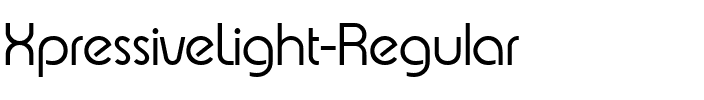 XpressiveLight Regular.ttf