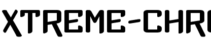 Xtreme Chrome Regular.ttf