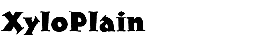 XyloPlain Regular.ttf
