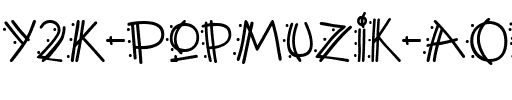 Y2K PopMuzik AOE Regular.ttf