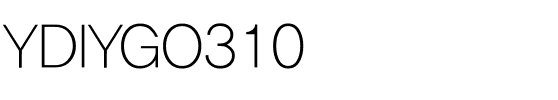 YDIYGO310 Regular.ttf