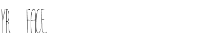 YR FACE Regular.ttf