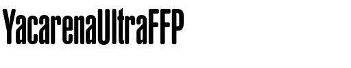 Yacarena Ultra FFP Regular.ttf