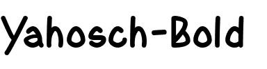Yahosch Bold.ttf