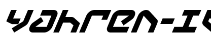 Yahren Italic Italic.ttf