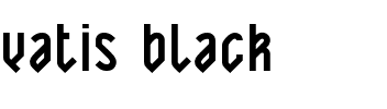 Yatis black Yatis black.ttf