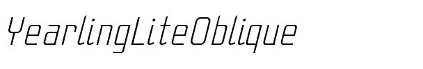 YearlingLiteOblique Regular.ttf