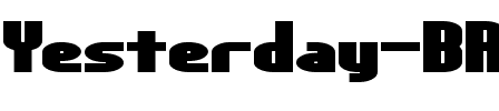 Yesterday (BRK) Regular.ttf