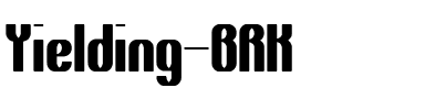 Yielding BRK Regular.ttf
