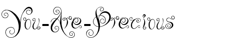 You Are Precious Normal.ttf