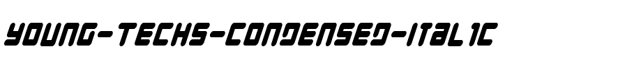 Young Techs Condensed Italic Italic.ttf