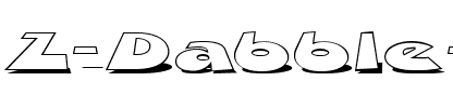 Z Dabble Down Normal.ttf