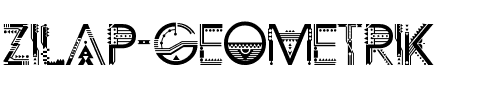 ZILAP GEOMETRIK Regular.ttf