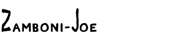 Zamboni Joe Regular.ttf