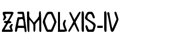 Zamolxis IV Regular.ttf