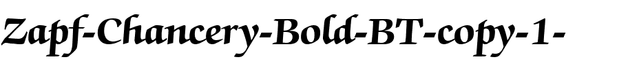 ZapfChan Bd BT Bold.ttf