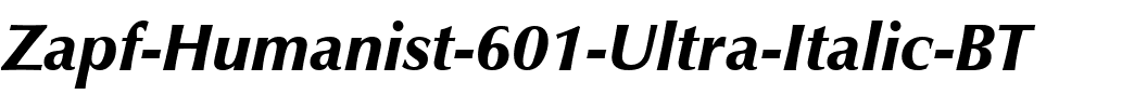 ZapfHumnst Ult BT Ultra Italic.ttf