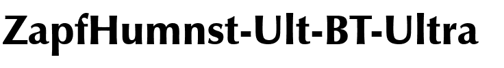 ZapfHumnst Ult BT Ultra.ttf