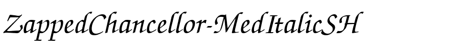 ZappedChancellor MedItalicSH.ttf