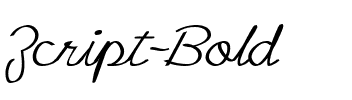 Zcript Bold.ttf