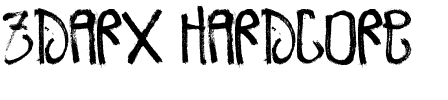 Zdarx Hardcore Regular.ttf