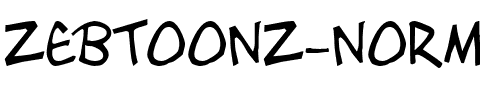 Zebtoonz Normal.ttf