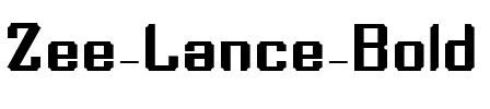 Zee Lance Bold Bold.ttf